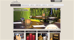 Desktop Screenshot of candleimpressionshospitality.com